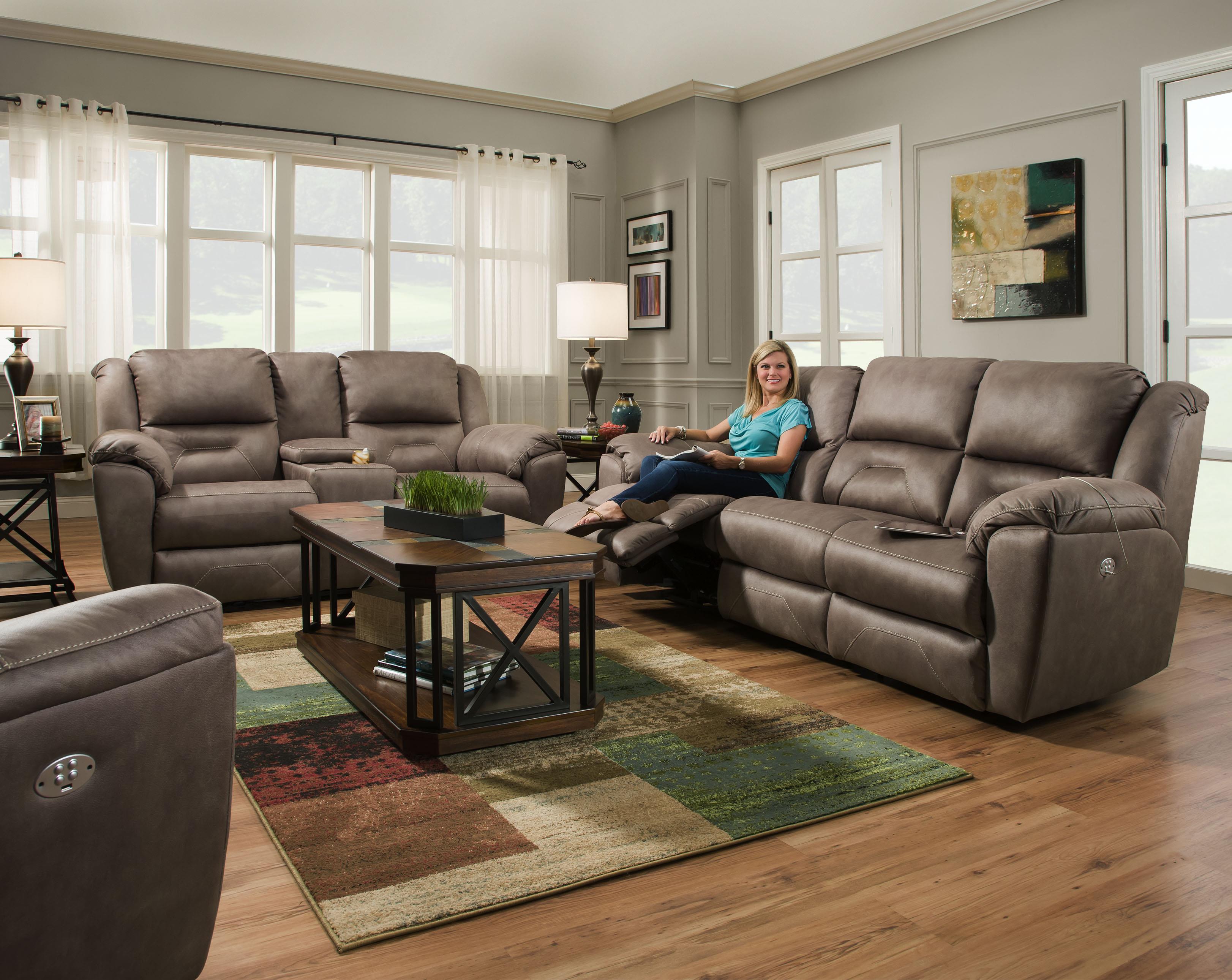Southern motion shop power reclining sofa